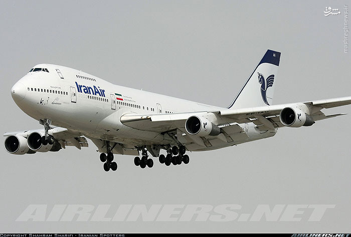  پرواز چک هواپیمای بوئینگ 747 سری 200 ایران ایر پس از تعمیرات رده سنگین
