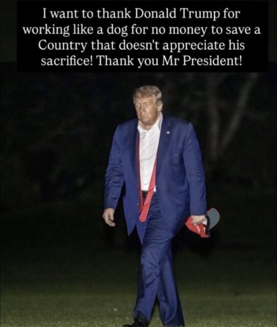 پست عجیب ترامپ جنجال به پا کرد: «مثل سگ، بدون هیچ دستمزدی جان کندم»