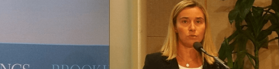 موگرینی: به توافق هسته ای با ایران نزدیکیم