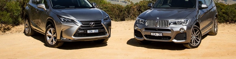 مقایسه دو SUV لوکس و اسپرت: BMW X3 درمقابل Lexus NX