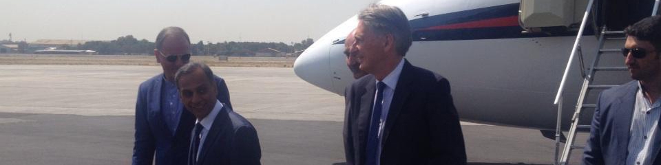 اعضای هیات همراه وزیر امور خارجه انگلستان در سفر به تهران