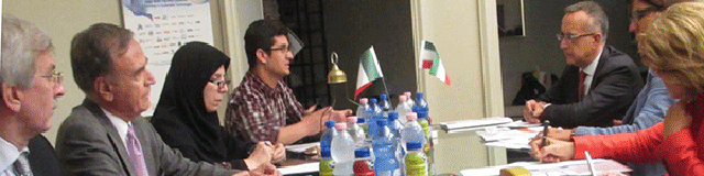 جلسه مشترک نساجی ایران و ایتالیا