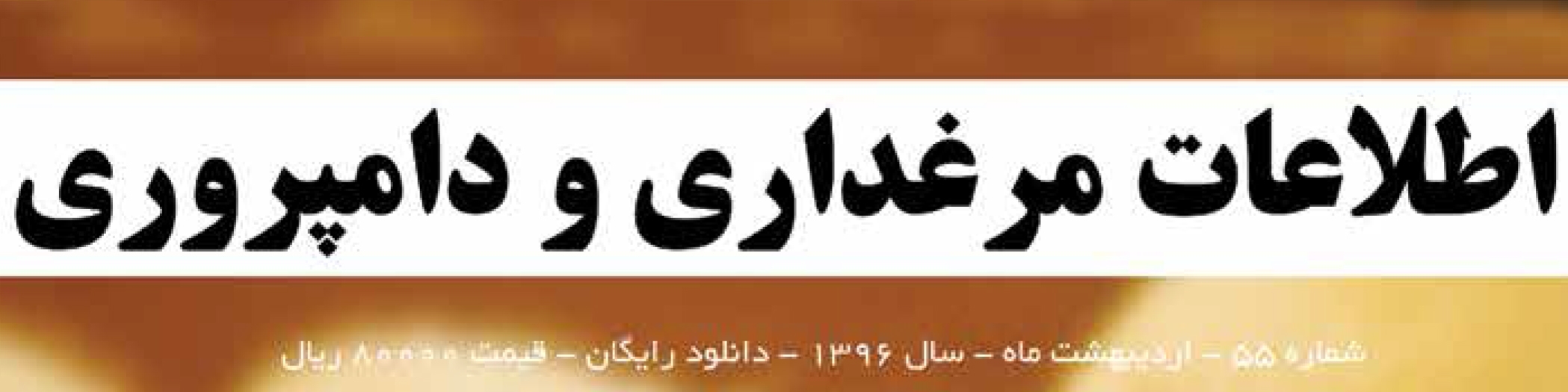 ماهنامه اطلاعات مرغداری و دامپروری (شماره 55)