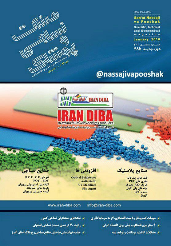 ماهنامه صنعت نساجی و پوشاک (شماره 285)