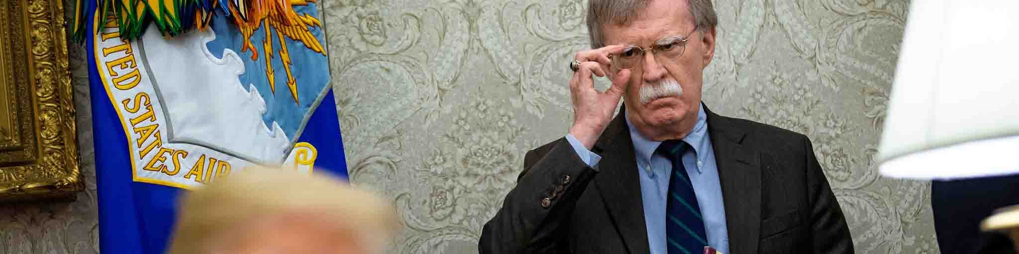 مشاجره لفظی ترامپ و بولتون پیش از اخراج از کاخ سفید بر سر ایران