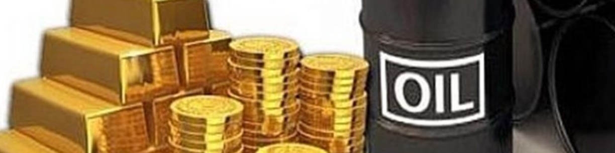 نوسانات قیمت طلا و نفت