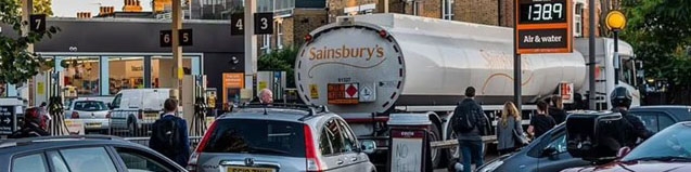 قیمت بنزین و گازوئیل در انگلیس رکورد زد