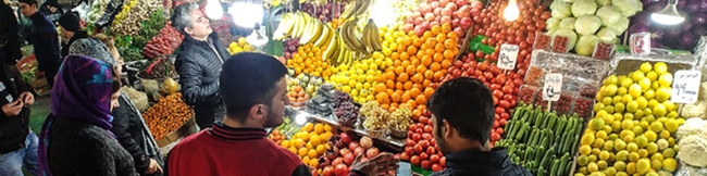 جدیدترین قیمت میوه و صیفی در بازار