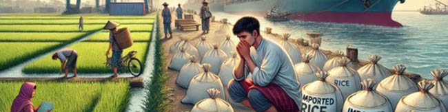 واردات گسترده برنج تیر خلاص به درآمد کشاورزان داخلی