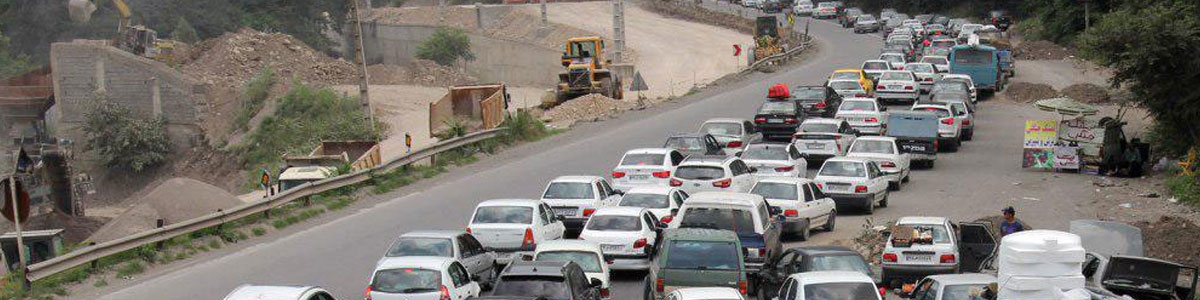 ترافیک در محورهای چالوس، هراز و آزادراه قزوین - تهران سنگین شد