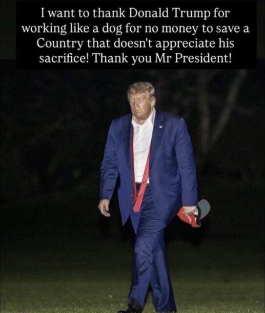 پست عجیب ترامپ جنجال به پا کرد: «مثل سگ، بدون هیچ دستمزدی جان کندم»