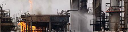انفجار در فاز سوم پالایشگاه آبادان