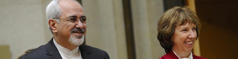 ظریف و اشتون دیدار کردند/ مذاکرات ایران و 1+5 تا ساعاتی دیگر آغاز می شود