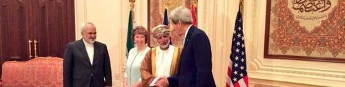 آغاز مذاکرات کری، ظریف و اشتون با حضور وزیر خارجه عمان