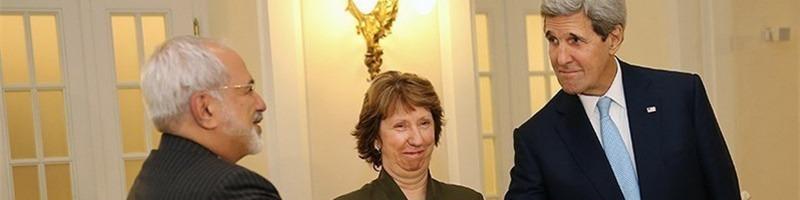 پایان نشست دو ساعته ظریف، کری و اشتون در وین