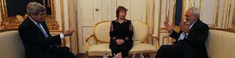 منبع نزدیک به تیم مذاکره کننده ایران: نشست ظریف، کری و اشتون «خوب» بود