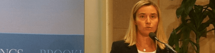 موگرینی: به توافق هسته ای با ایران نزدیکیم