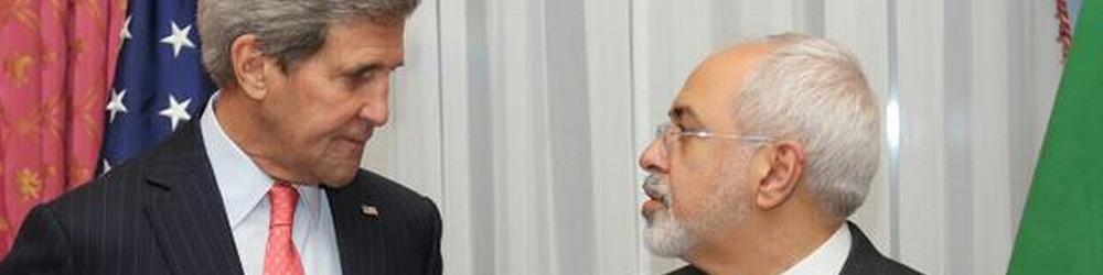 ظریف و کری برای پنجمین بار در لوزان وارد مذاکره شدند