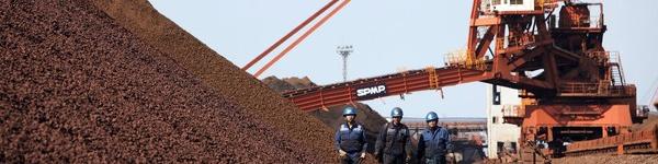 ادامه روند نزولی بهای سنگ آهن در بازارهای جهانی