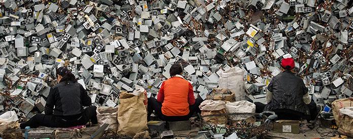 تولید 42 میلیون تن زباله برقی-الکترونیکی در سال 2014