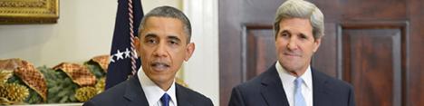 اوباما- کری، تغییر موضع در قبال ایران و بهت تندروهای آمریکا