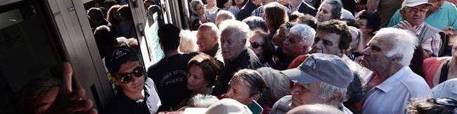 بانکهای یونان در لبه پرتگاه ورشکستگی