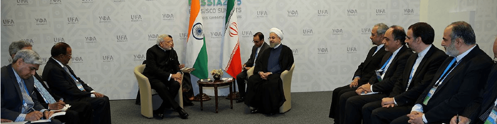 روحانی: ایران از گسترش روابط تجاری، اقتصادی و فرهنگی با کشور هند استقبال می‌کند