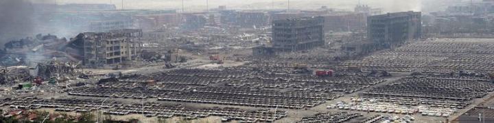 خسارات سنگین به صنایع ژاپنی در انفجار بندر تیانجین