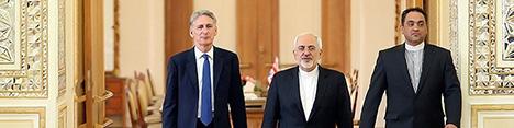 دعوت وزیر خارجه انگلیس از ظریف برای سفر به لندن