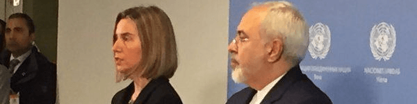 ظریف و موگرینی اجرای برجام را اعلام کردند