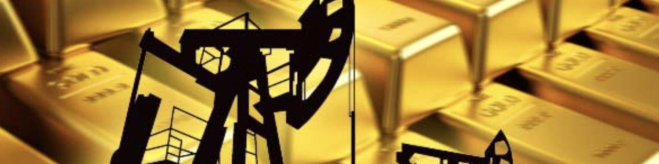 حرکت معکوس طلا و نفت در ژانویه