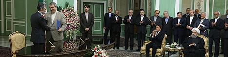 ایران و ایتالیا شش یادداشت تفاهم و موافقتنامه همکاری امضا کردند