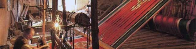 نگاهی به تاریخچه بافت پارچه در ایران