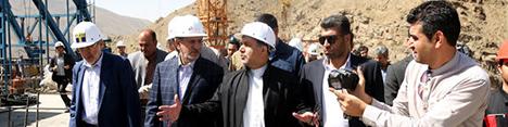 بازدید معاون اول رییس جمهور از روند پیشرفت آزاد راه تهران ـ شمال