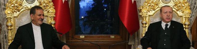 جهانگیری: ایران مصمم به گسترش روابط همه جانبه با ترکیه است