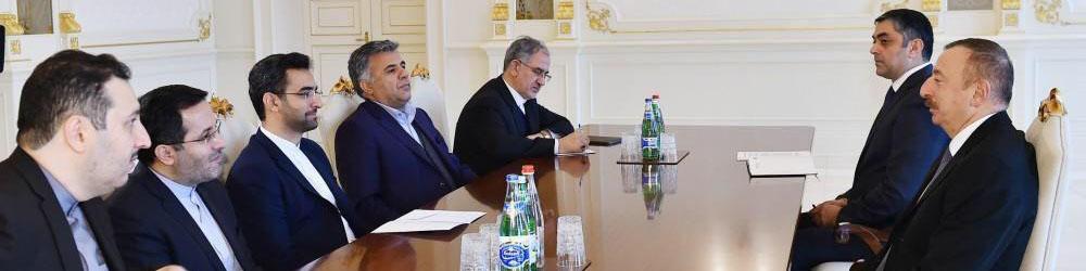 دیدار وزیر ارتباطات و فناوری اطلاعات با رئیس جمهوری آذربایجان