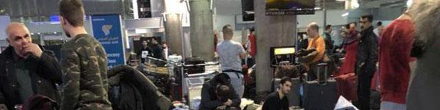 لغو200 پرواز و سرگردانی مسافران در فرودگاه‌های مهرآباد و امام