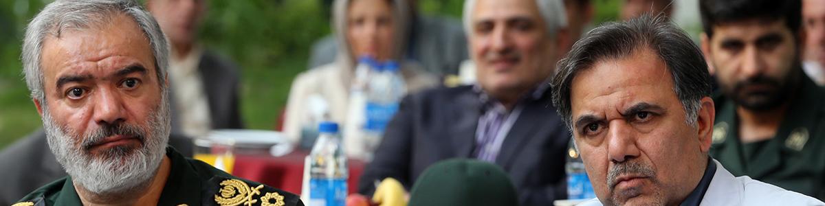 جدال لفظی آخوندی و سردار فدوی