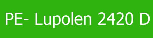 آنالیز مواد   Lupolen 2420 D  پتروشیمی امیرکبیر