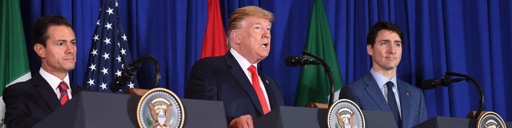 آمریکا، کانادا و مکزیک پیمان تجاری تازه‌ای امضا کردند