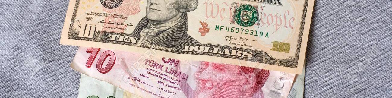 ارزش لیر ترکیه در برابر دلار سقوط کرد