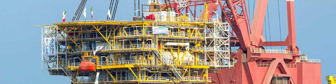 آخرین سکوی فاز ۱۳ پارس جنوبی نصب شد