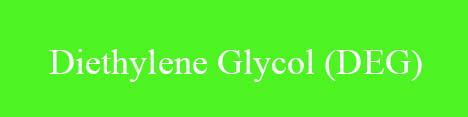 آنالیز مواد  Diethylene Glycol (DEG)  پتروشیمی مارون