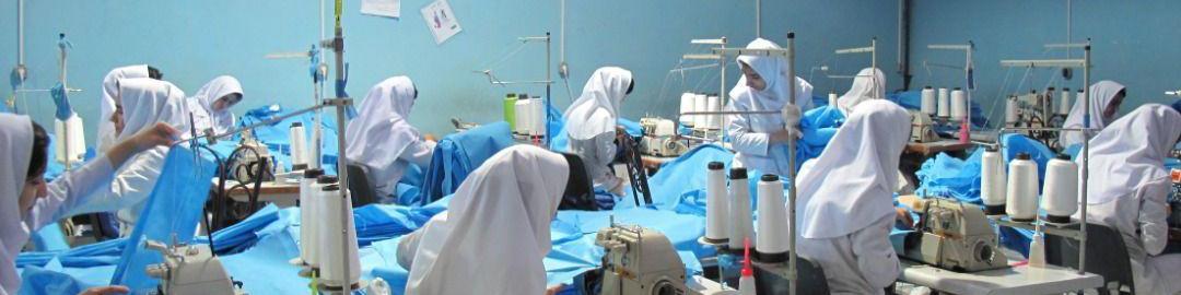 کرونا چرخ های خیاطی را خاموش کرد