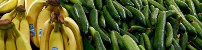 خیار ارزان شد/ نرخ هر کیلو موز داخلی ۱۸ هزار تومان