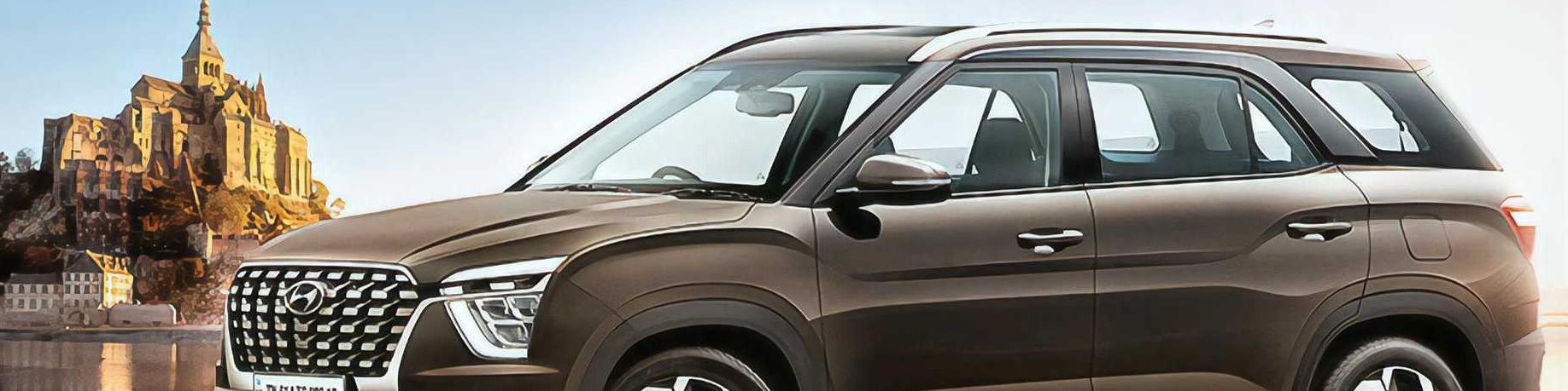 آلکازار 6 نفره؛شاسی‌بلند جدید سه ردیفه هیوندای معرفی شد