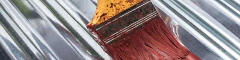 چگونه ورق گالوانیزه را رنگ کنیم؟