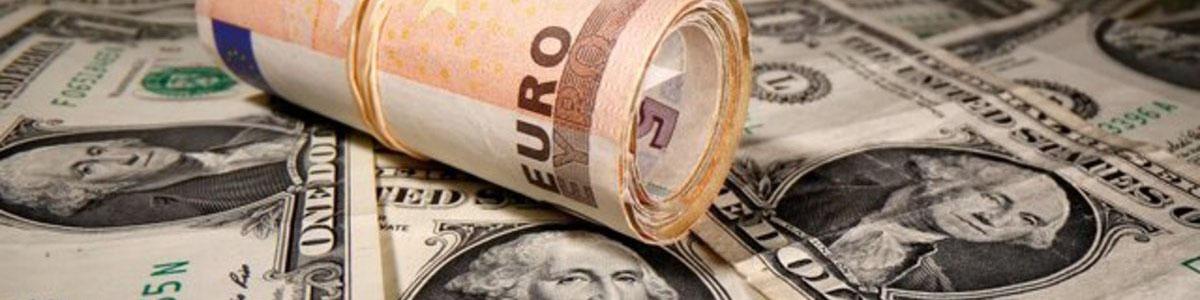 افزایش ارزش یورو در بازار جهانی/ دلار همچنان نزدیک کف 8 ماهه