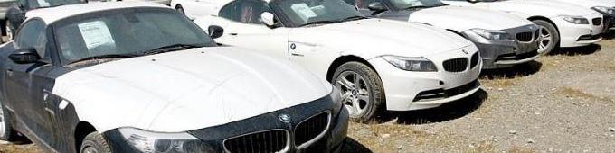 مزایده خودروهای باقی مانده در گمرک تهران