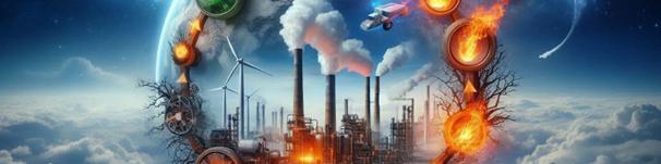 سوزاندن سوخت های فسیلی در چرخه کربن